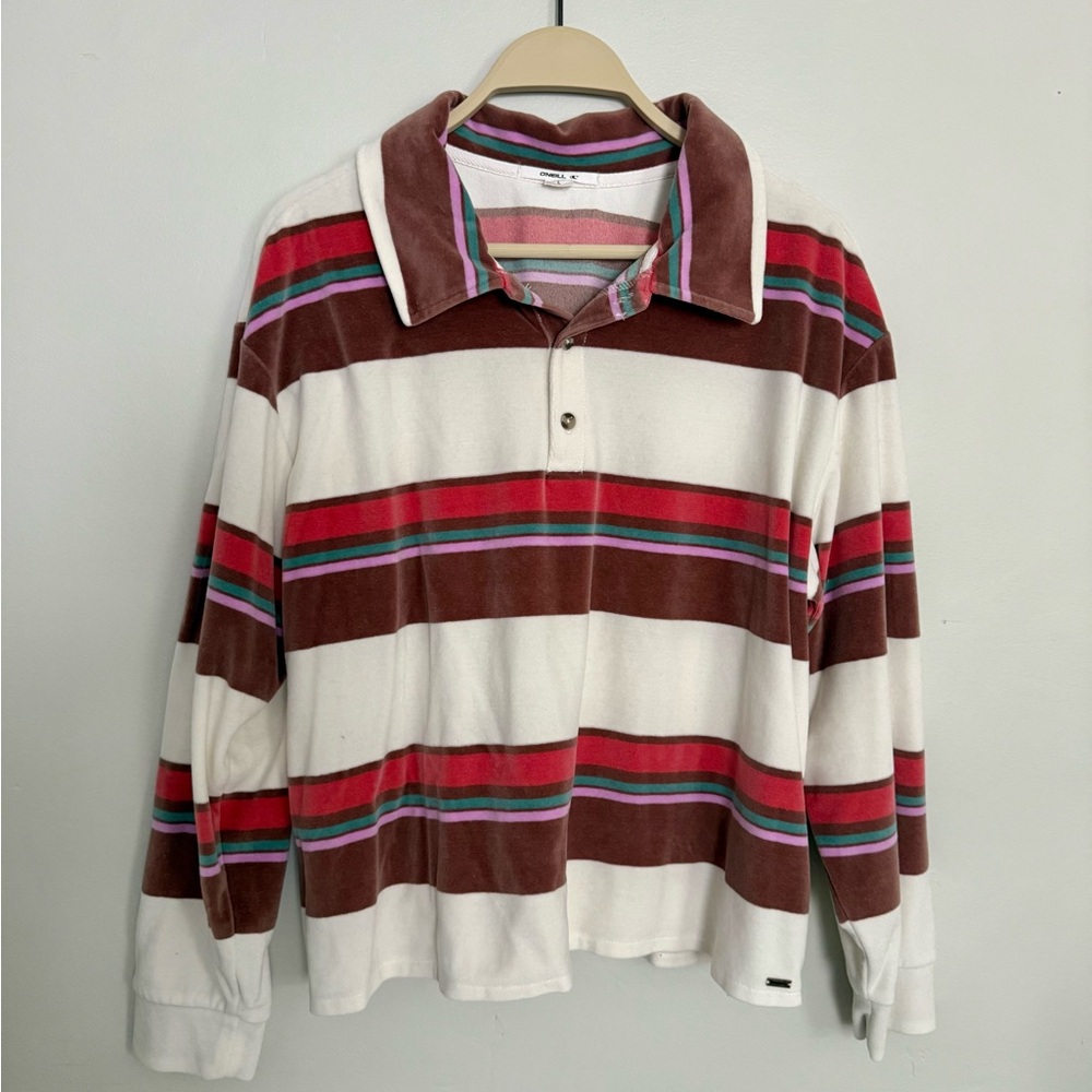 Women’s Retro O’Neill Velour Polo